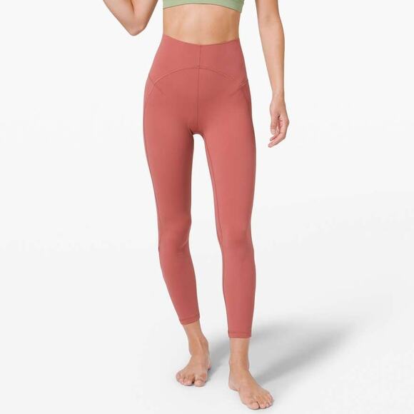 Lululemon Unlimit High-Rise Tight 25" Keyhole Brier Rose - Picture 2 of 10